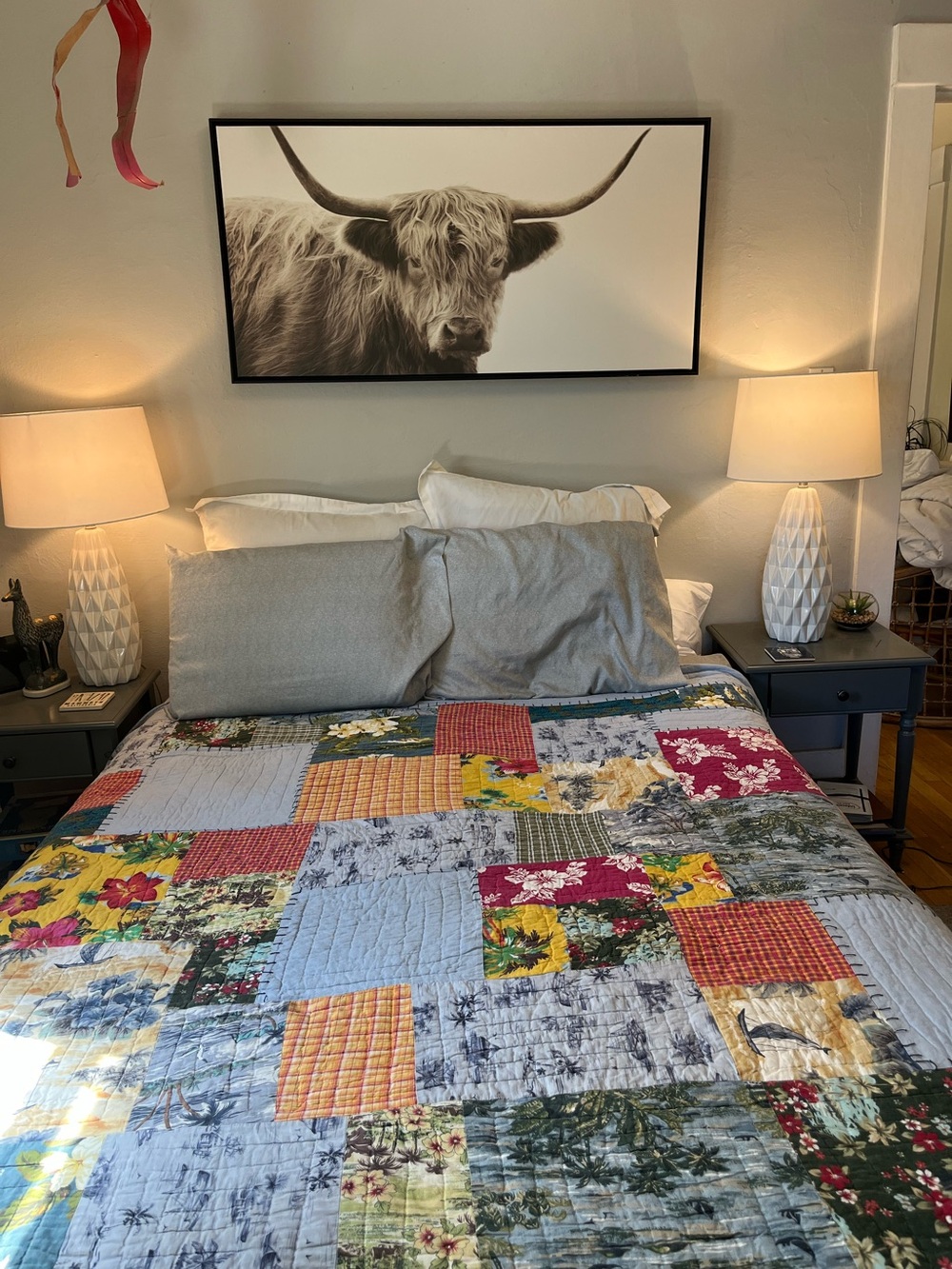 Patchwork Hawaiian Quilt